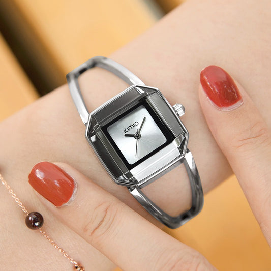 WW-C004-UUJ】Women's Fashion Square Retro Bracelet Watch