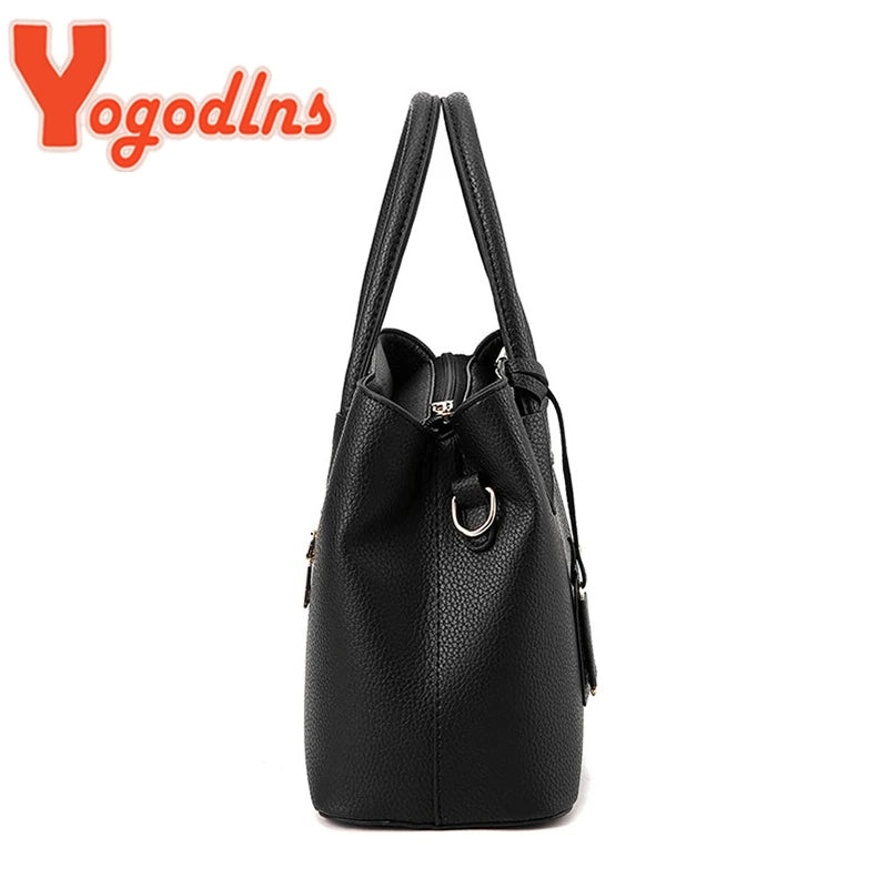 LW-005-UU】Yogodlns Famous Designer Brand Bags Women Leather Handbags New  Luxury Ladies Hand Bags Purse Fashion Shoulder Bags