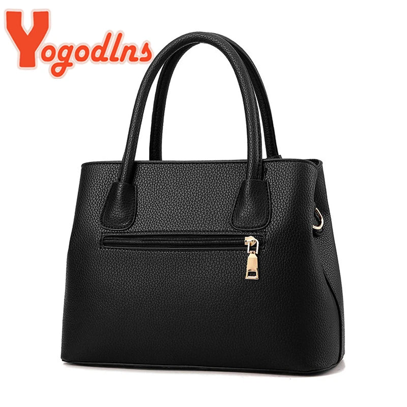 LW-005-UU】Yogodlns Famous Designer Brand Bags Women Leather Handbags New  Luxury Ladies Hand Bags Purse Fashion Shoulder Bags