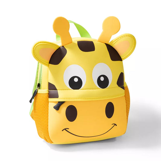 LK-012-UU】Children Backpacks 3D Giraffe Design Girl Boys School Bags Toddler Kids Neoprene Schoolbag Kindergarten