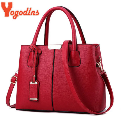 LW-005-UU】Yogodlns Famous Designer Brand Bags Women Leather Handbags New  Luxury Ladies Hand Bags Purse Fashion Shoulder Bags