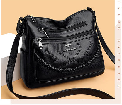 LW-012-UU】Soft PU Leather Luxury Handbags Purses Women Bags Designer Shoulder Crossbody Bag for Female Branded 2023 Trend Messenger Bags