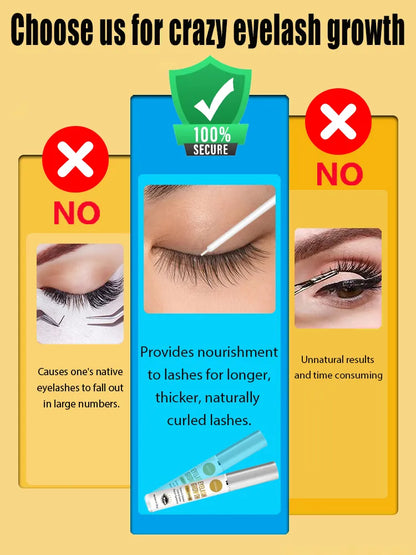 MC-012-UU】Fast Eyelash Growth Serum Lifting Eyelashes Eyebrows Enhancer Eyelash Lengthening Fuller Thicker Eyelash Growth Products