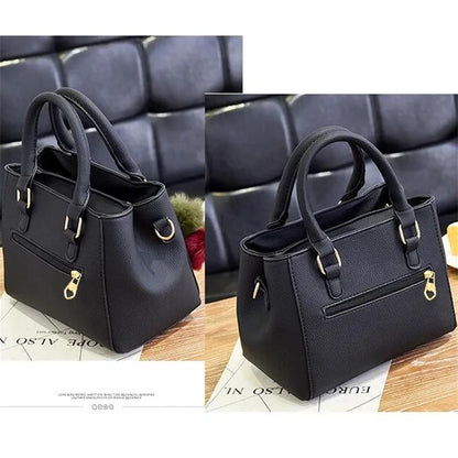 LW-006-UU】PU Leather Ladies HandBags Women Vintage Purse Plush Tassel Messenger Bags Tote Boston Shoulder Crossbody Bag