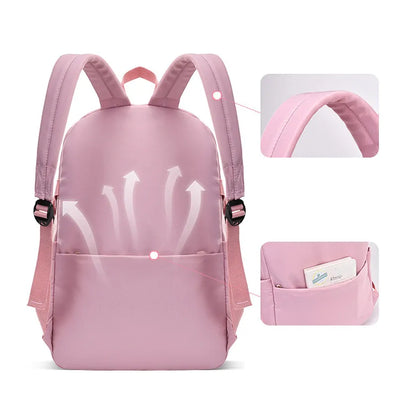 LK-007-UU】Fengdong high school bags for girls student many pockets waterproof school backpack teenage girl high quality campus backpack