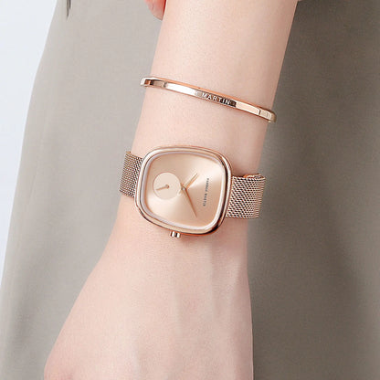 WW-007-UU】Women's Watch Luxury Japan Movement Original Design Waterproof Quartz WristWatch Bracelet Women