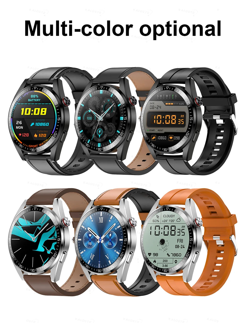 WM-017-UU】 Bluetooth Call Smart Watch 454*454 AMOLED 1.39 Inch Screen Watch Always Display The Time 4GB Local Music Smartwatch Men