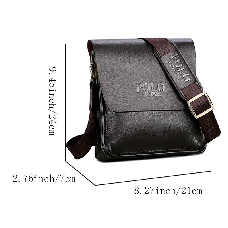 LM-004-UU】The leisure business single shoulder bag Polo vertical bag man trend inclined shoulder bag