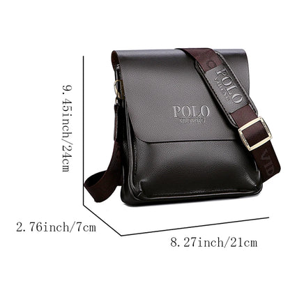 LM-004-UU】The leisure business single shoulder bag Polo vertical bag man trend inclined shoulder bag