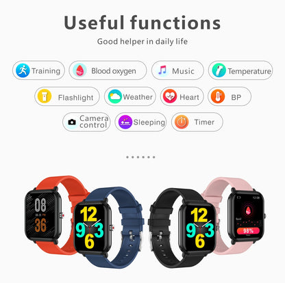 WW-014-UUJ】Smart Watch Men Blood Oxygen Monitoring Sports Fitness Watch Man Woman Body Temperature Monitor Smart Watch For Xiaomi