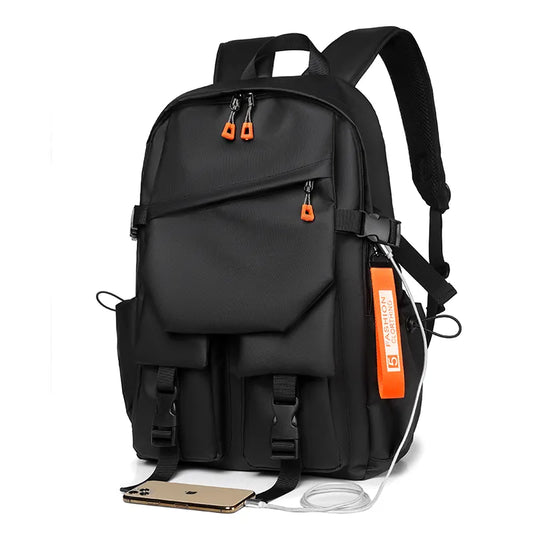 LM-005-UU】Luxury Men's Backpack High Quality 15.6 Laptop Waterproof Travel Bag Fashion School Backpacks