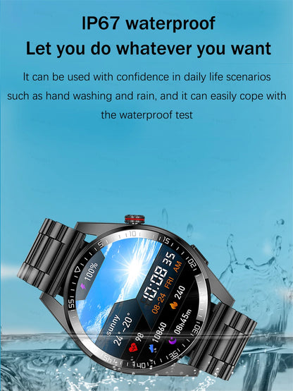 WM-017-UU】 Bluetooth Call Smart Watch 454*454 AMOLED 1.39 Inch Screen Watch Always Display The Time 4GB Local Music Smartwatch Men