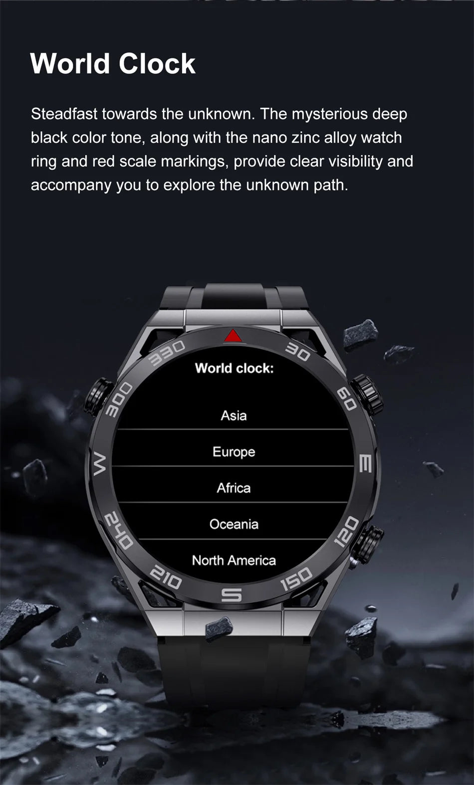 WM-A027-UUJ】GPS Smart Watch Men 1.5 Inch 454*454 HD resolution Voice Calling NFC Watches Compass IP68 Waterproof ECG Smartwatch For Android