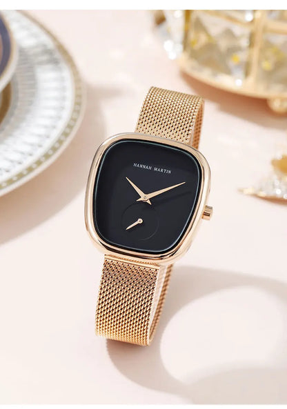 WW-007-UU】Women's Watch Luxury Japan Movement Original Design Waterproof Quartz WristWatch Bracelet Women