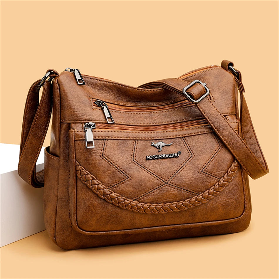 LW-012-UU】Soft PU Leather Luxury Handbags Purses Women Bags Designer Shoulder Crossbody Bag for Female Branded 2023 Trend Messenger Bags