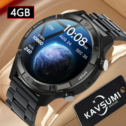 WM-017-UU】 Bluetooth Call Smart Watch 454*454 AMOLED 1.39 Inch Screen Watch Always Display The Time 4GB Local Music Smartwatch Men