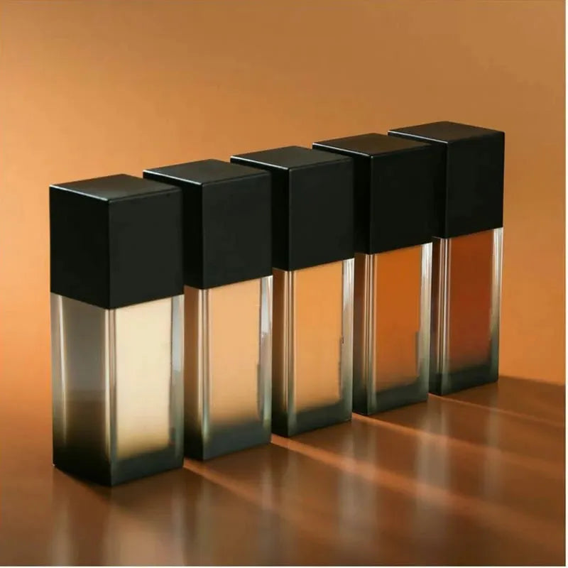 BM-008-UU】34ml HUDA Flawless Liquid Foundation Matte Concealer Nourishing Long-Lasting Facial Makeup Concealed Pores Breathable Cosmetics