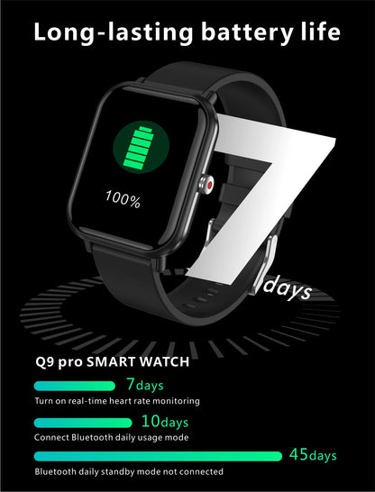 WW-014-UUJ】Smart Watch Men Blood Oxygen Monitoring Sports Fitness Watch Man Woman Body Temperature Monitor Smart Watch For Xiaomi