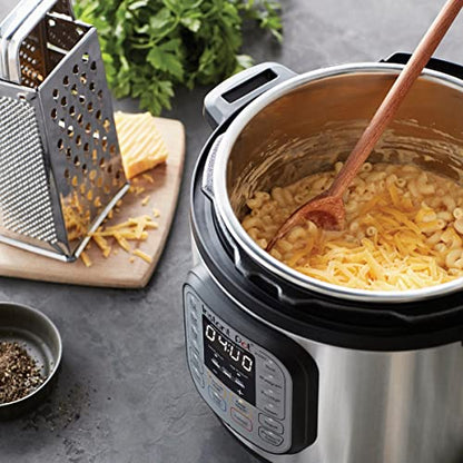 Instant Pot Duo 7-in-1 電気圧力鍋、スロークッカー、炊飯器、蒸し器、ソテー、ヨーグルトメーカー、ウォーマー＆殺菌器、800以上のレシピが入ったアプリ付き、ステンレススチール、6クォート